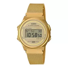 Reloj Casio Vintage Retro Dorado A-171wemg-9a Watchcenter