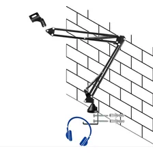 Haste,pedestal Articulado Parede,condensador Behringer,rode