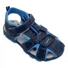 Sandalias Sport Cerrada Con Puntera Y Velcro Para Niño 26/30