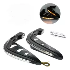 Cubre Puños Moto Hand Guards Universal Luz Led Motocicleta 