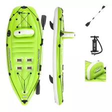 Kayak Inflable Koracle 270x100cm Soporta 150kg - Bestway Color Verde