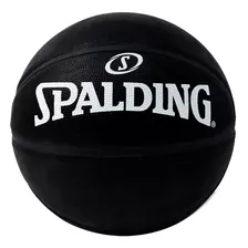 Balon De Basquetball Spalding S All Black Sintético Original