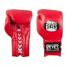 Guantes Cleto Reyes 16 Oz Agujeta Color Rojo