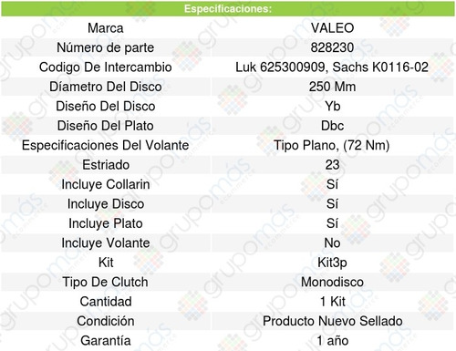 Clutch Embrague Valeo Mazda Navajo 4.0l 1992-1994 Foto 3