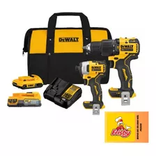 Taladro Inalámbrico 1/2 + Atornillador 1/4 Dewalt Dck279d1e