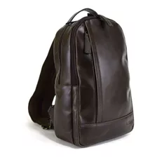 Backpack Crossbody Práctica Diseño Retro 100%piel Ag Leather