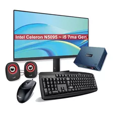 Pc Computadora Armada Intel N5095 8gb 128gb Monitor Led 22