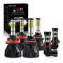 7-inch Redondo Faro Viene Con Bombillas 6000k Led H4 9003