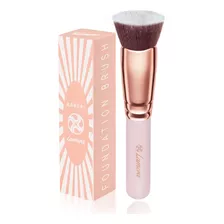 Flat Top Kabuki Foundation Brush - Premium Makeup Face Br...