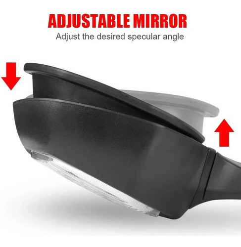 Espejo Retrovisor Con Led Para Kawasaki Ninja Zx10 Zx10 R6 Foto 8