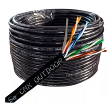 Cable Utp 15 Mts Cat5e Outdoor Intemperie Internet