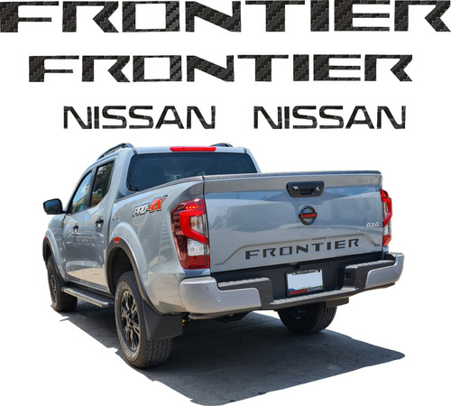 Sticker Calca Nissan Np300 Frontier 2023 2024 Parrilla Batea Foto 2