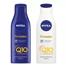 Creme Corporal Nivea Firmador Q10 200ml - Kit C/ 2 Unidades