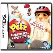 Jogo Midia Fisica Petz Hamsterz Superstarz Para Nintendo Ds