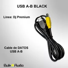 Cable Usb A- B Para Controladores De Dj - Interfases Dmx 1mt