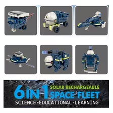 6 Em 1 Kit De Robô Solar, Brinquedos Educacionais De Constru