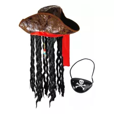 Sombrero Pirata Con Trenzas Rasta Dreads