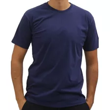 Camiseta Malha Fria Pv Básica Azul Marinho Uniforme