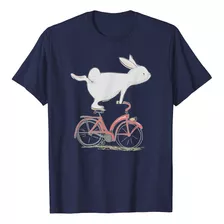 Lindo Conejo En Bicicleta | Bicicleta | Bicicleta Playera Y.