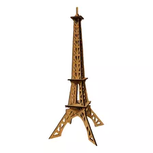 Torre Eiffel Mdf De 30 Centímetros