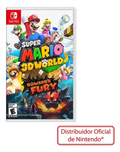 Juego Nintendo Switch Super Mario 3D World + Bowsers Fury