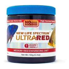 Ração New Life Spectrum Red Ultra 150g Medium Pellets