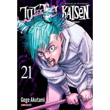 Mangá Jujutsu Kaisen - Batalha De Feiticeiros 21 (português)