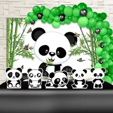 Kit Decoração Festa Infantil Panda Promoção , Cenários