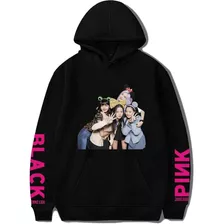 Sudadera Hoodie Con Gorro Black Pink Kpop + Regalo