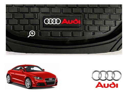 Tapetes 3d Logo Audi + Cubre Volante Tt 2007 A 2014 2015 Foto 7