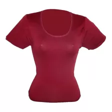 Blusa Lycra Manga Corta Jera Cuello Redondo Mayoreo 10 Pzs