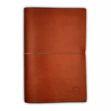 Notekeeper, Piel, Travel Journal, Recargable, 2 Libretas.