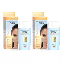 Kit X2 Un Isdin Fotoprotector Spf50+ Fusion Water Toque Seco