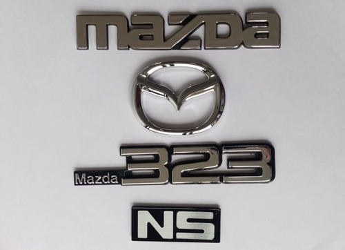 Emblemas Traseros Mazda 323 Nsautoadhesivos.  Foto 6