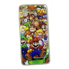 Funda (case) Acrílico Mario Bross Personajes Para Samsung