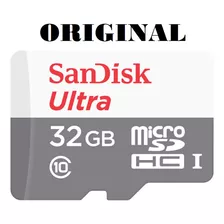 Cartão Memória Sandisk Ultra 32gb 100mb/s Classe 10 Microsd 