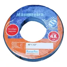 Mangueira Flex Piscina 38 1.1/2 Azul C/25m Kanaflex