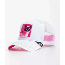 Gorra Goorin Bros Original | Kitty Gato Cool | Blanco