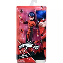 Muñeca Articulada De Moda Miraculous - Ladybug 10,5pulgadas