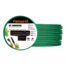 Kit De Manguera Famastil 20 Metros 1/2 + Acople + Puntero Mf