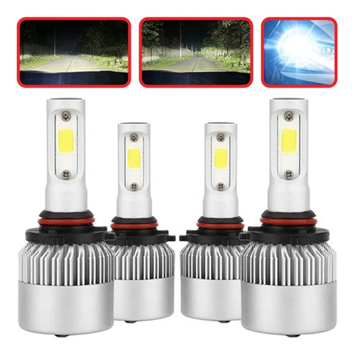 Kit Faros Delanteros Led Luz Alta Y Luz Baja For Saturn