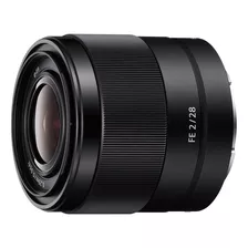 Lente Objetivo Gran Angular Sony 28mm F2 Sel28f20 Full Frame