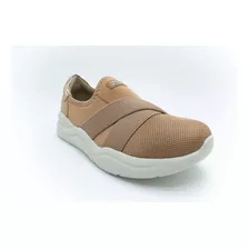 Tênis Slip On Modare 7362.101 - Nude/ouro Rosê