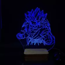 Lámpara Acrílico Led Dragon Ball Mediano 220v Regalo