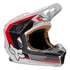 Capacete Fox Racing V2 Paddox 2024 Vermelho Preto Mips