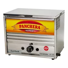 Panchera Sol Real Industrial Acero 52 Cms Con Calienta Pan