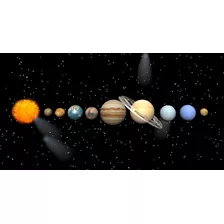 Kit De Anime Maqueta De Sistema Solar, Esferas Con Base