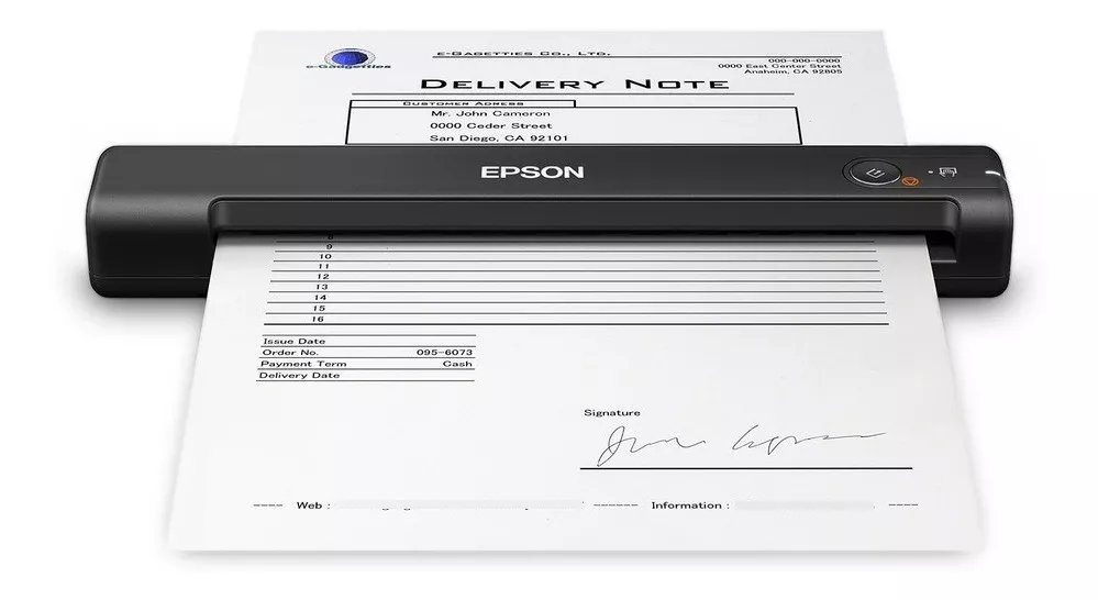 Escaner Inalambrico Portatil Epson Workforce Es-50 