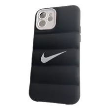 Capa Nike Puffer Case Capinha Para iPhone 12 - Preto