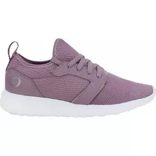 Tenis Running Morado Dama Casual Urbano Pink 376w Comodo